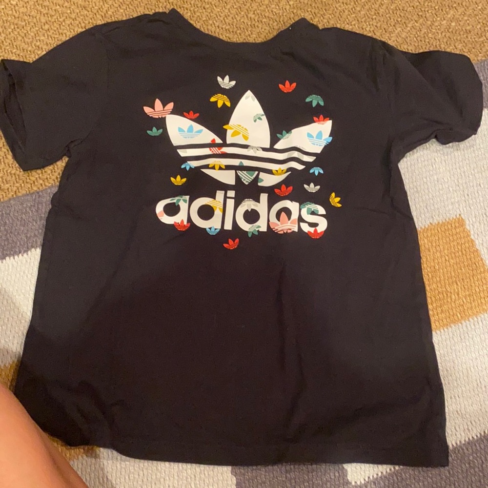 this is a adidas kids medium shirt